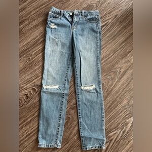 RSQ low rise girlfriend style med wash size 12 girls.